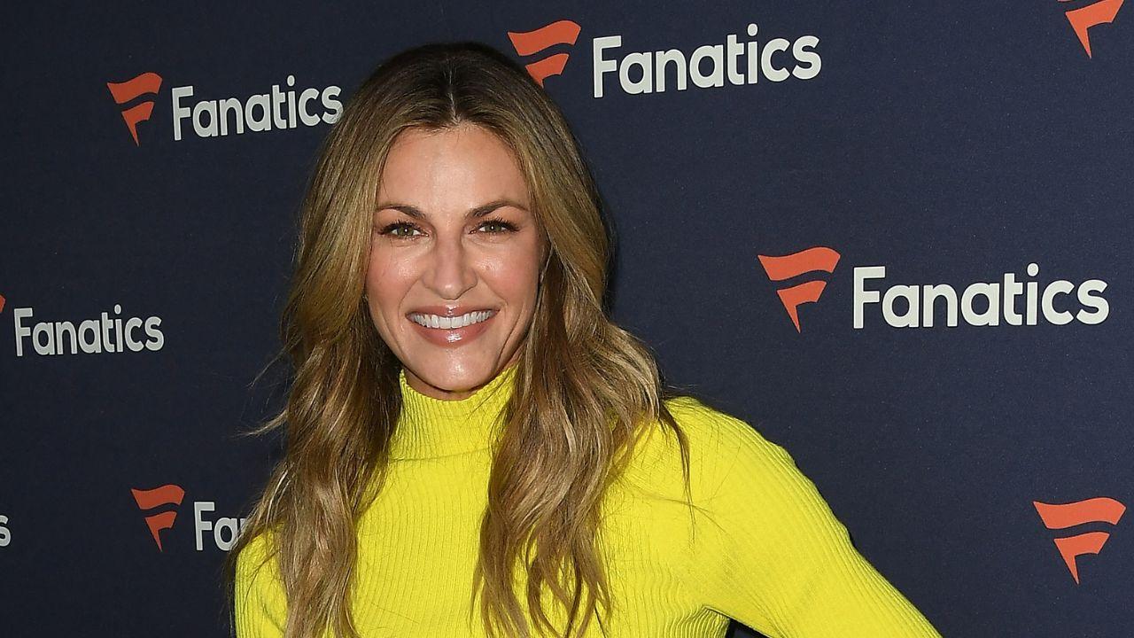 image of Erin Andrews said returning to football helped her cope with the emotional aftermath of the scandal.