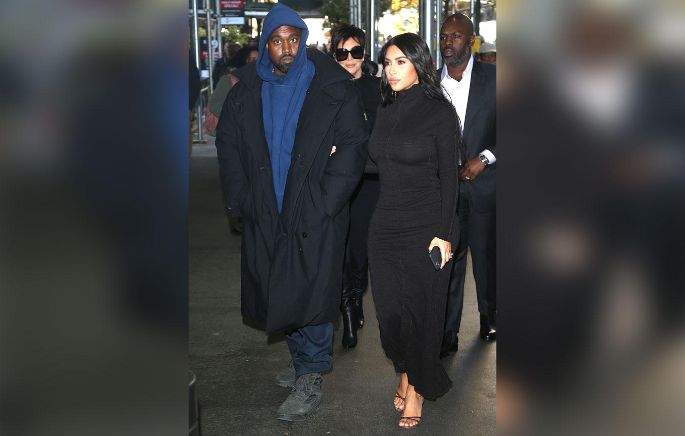 Kim Kardashian And Kanye West Walking Therapists Tour