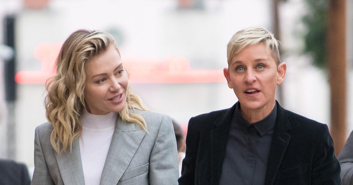 ellen degeneres health update portia de rossi emergency surgery appendicitis