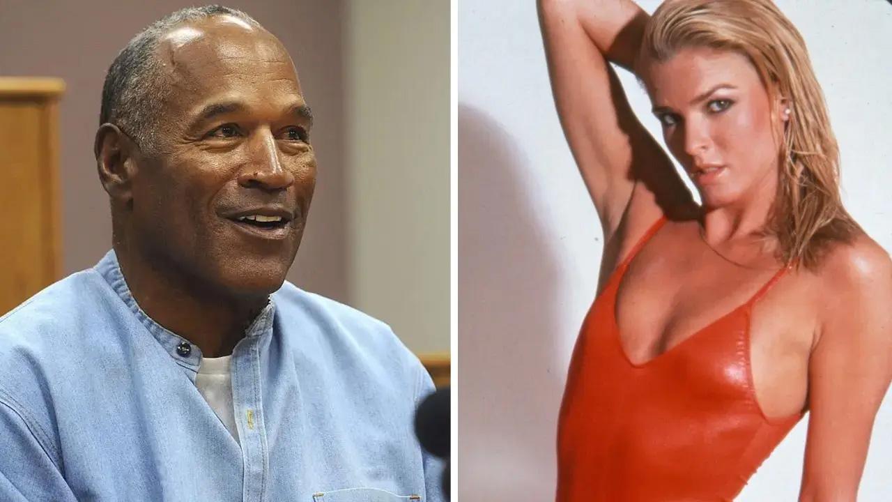 Photo of O.J. Simpson and Nicole Brown Simpson got married in February 1985.