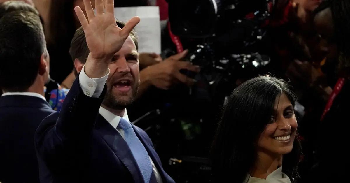 Photo of The VP slammed Jen Psaki for claiming his wife needed to be 'saved' from him.