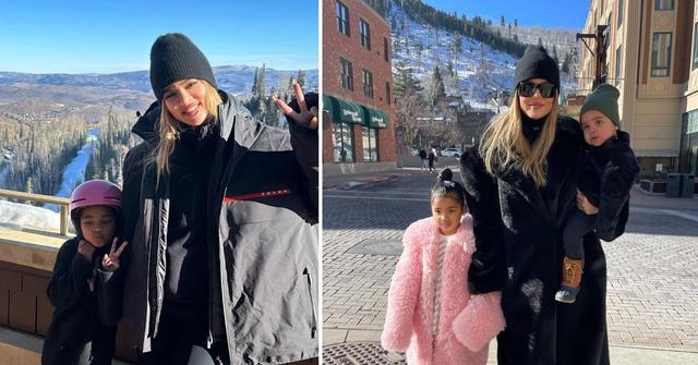 khloe kardashian best new years eve kids utah photos