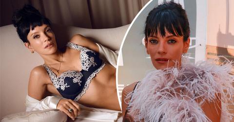 lily allen lingerie shoot pics