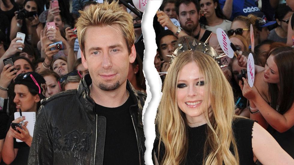 So Complicated! Avril Lavigne Announces Divorce From Chad Kroeger Days