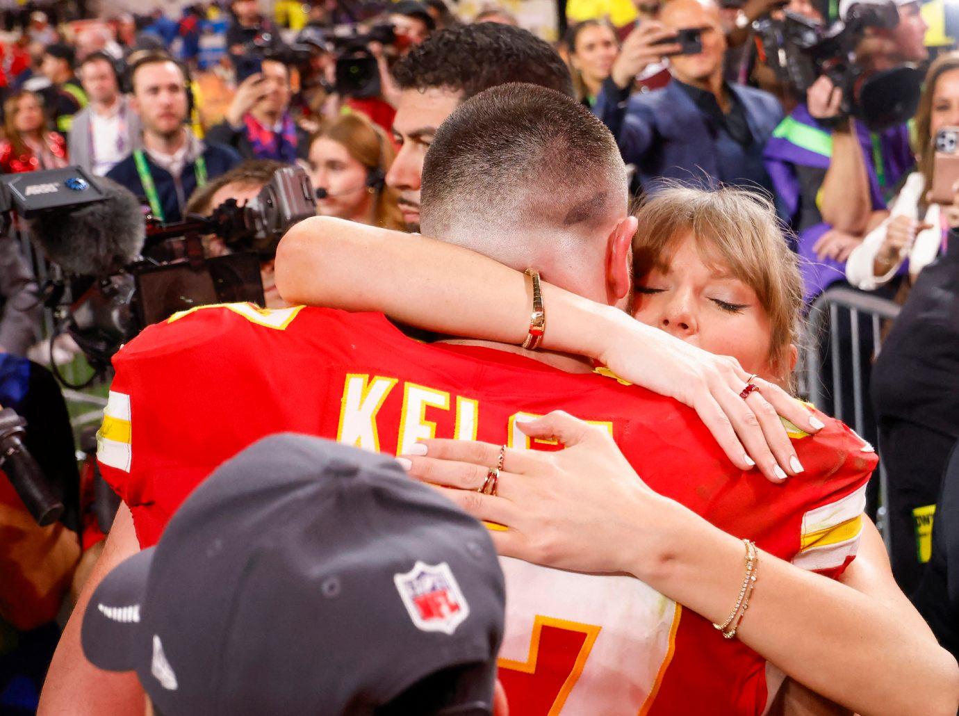 taylor swift travis kelce never felt like this before