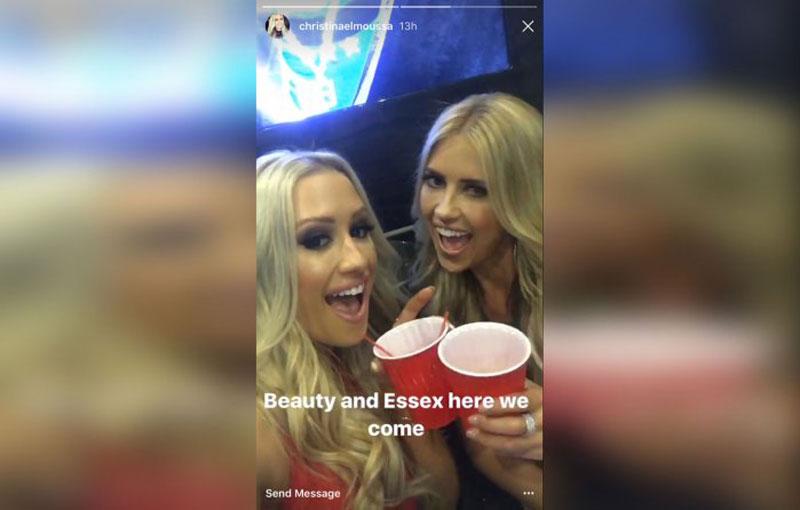 Christina El Moussa Partying Post Split