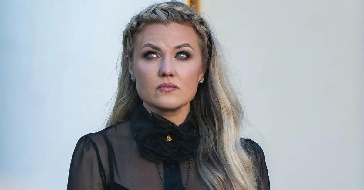 image of Erika Kirk posted about the war online. 