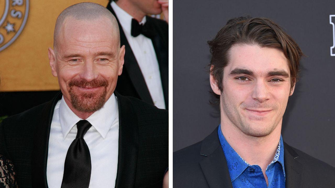 Image of Bryan Cranston revealed he and RJ Mitte had just discussed getting lunch together.