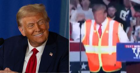 Composite photo of former President Donald Trump