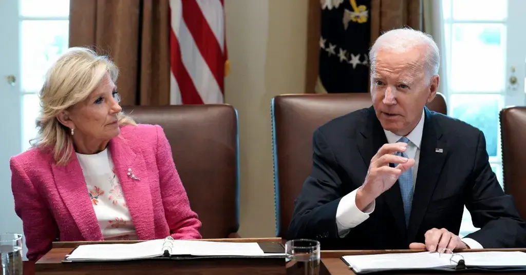 Photo of Jill and Joe Biden