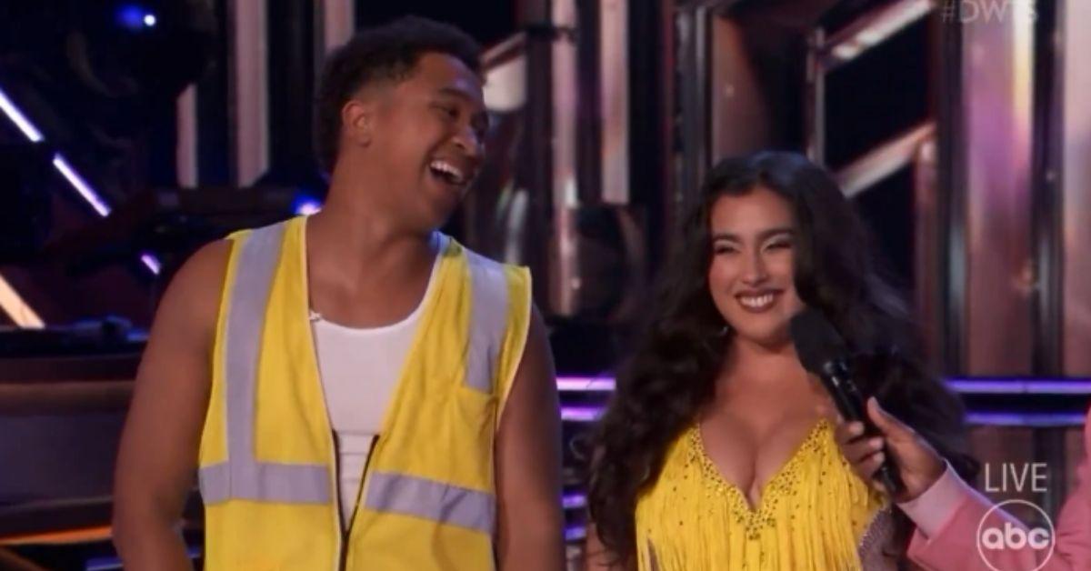 image of Lauren Jauregui was eliminated from 'Dancing With the Stars' on September 30.