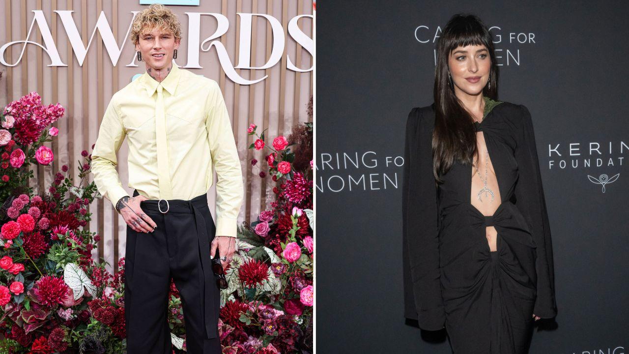 Image of Dakota Johnson is reportedly dating Machine Gun Kelly.