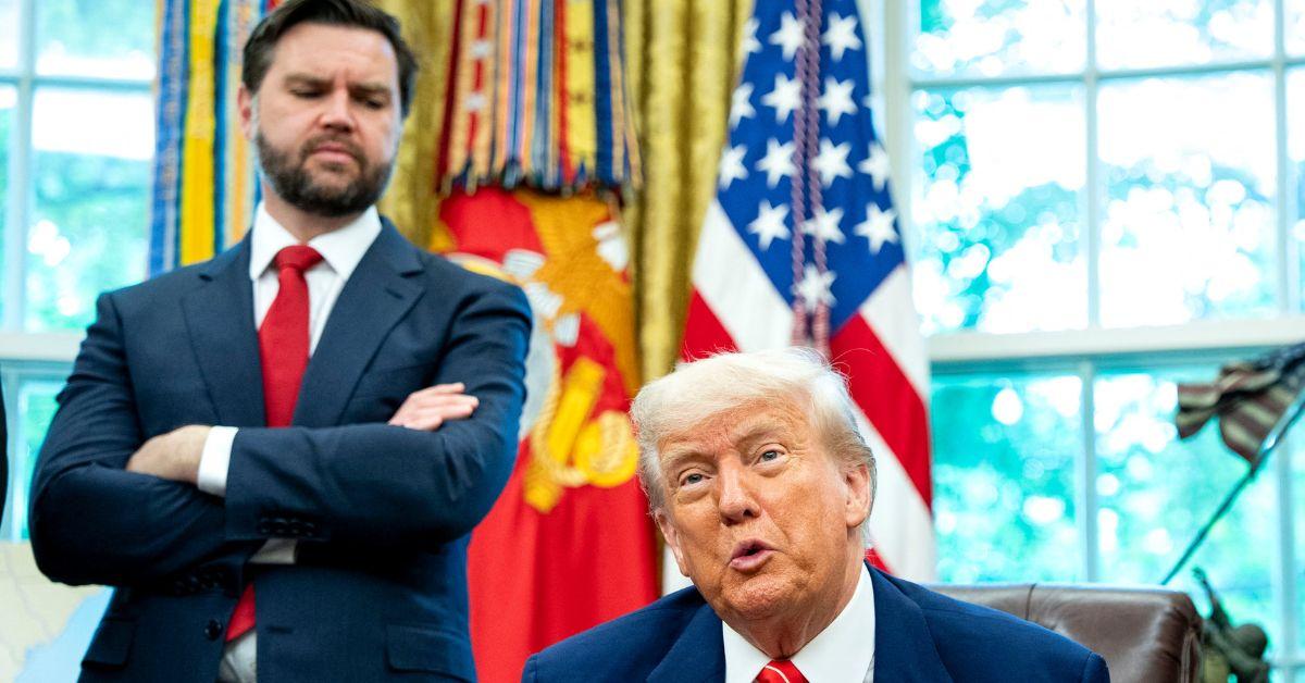image of Donald Trump’s sleep habits were revealed by J.D. Vance. 