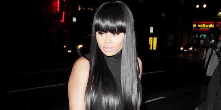 Blac Chyna goes to the Catch in West Hollywood