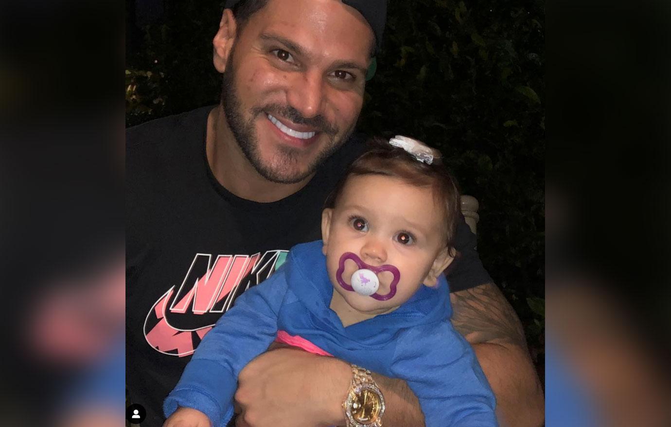 Ronnie Ortiz-Magro With Daughter Ariana Jen Harley