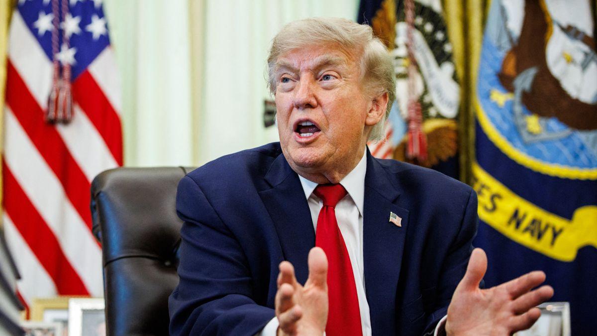 Image of Donald Trump vowed to oppose Janeese Lewis George’s policy agenda.