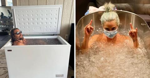 celebrities love ice baths