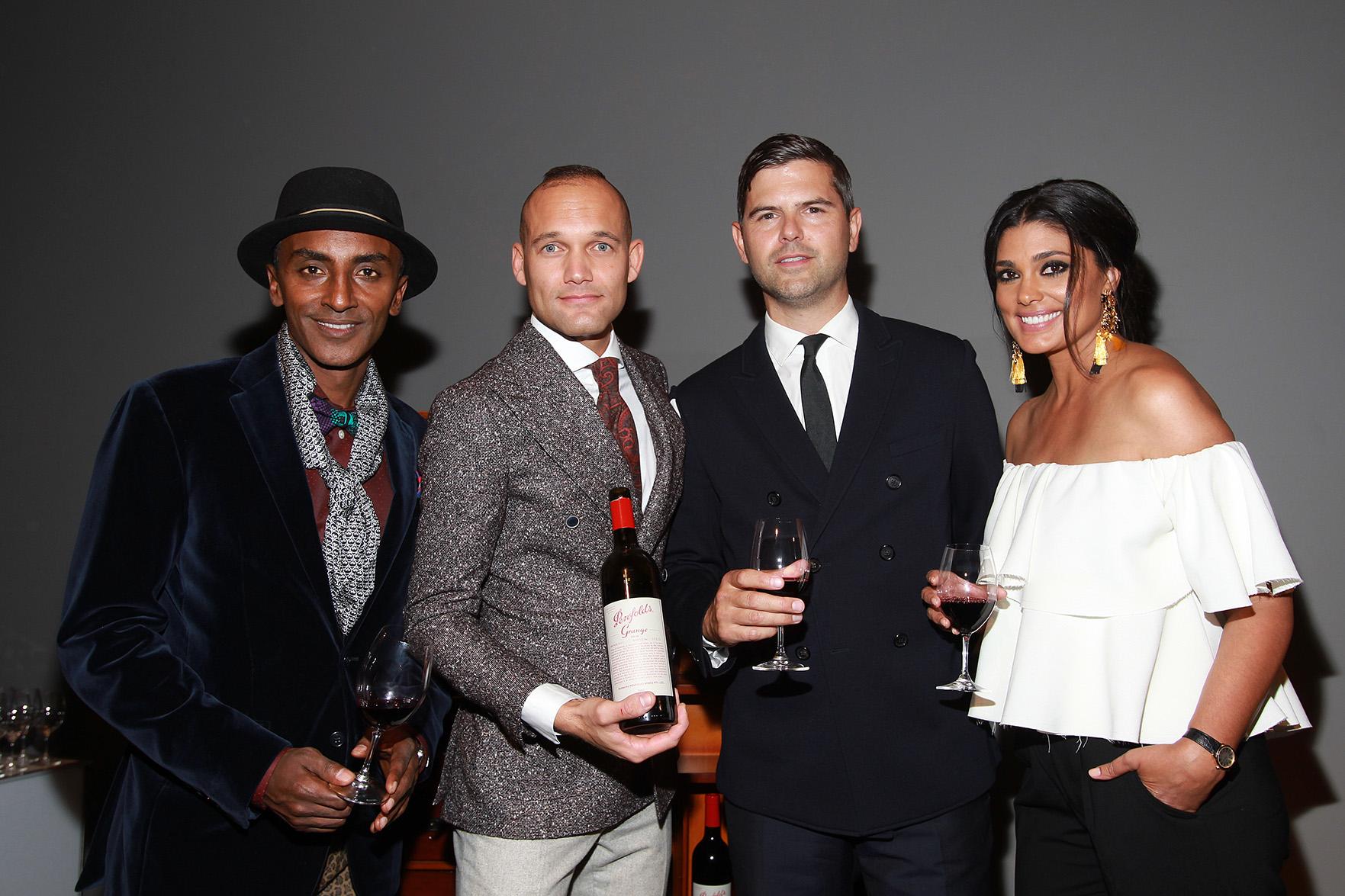 Marcus Samuelsson, Kyle Ridington, Brett Fahlgren, Rachel Roy