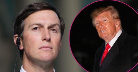 Split photo of Jared Kushner and Donald Trump