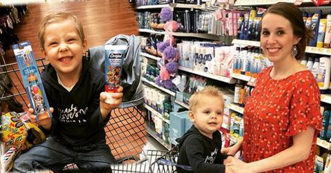 Jill Duggar sons Israel Samuel grocery store