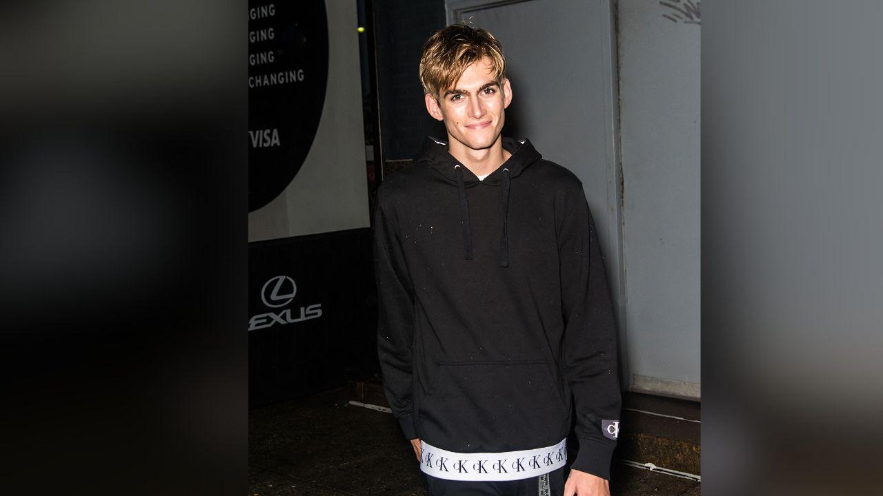 image of The star is survived by his parents and sister Kaia Gerber.