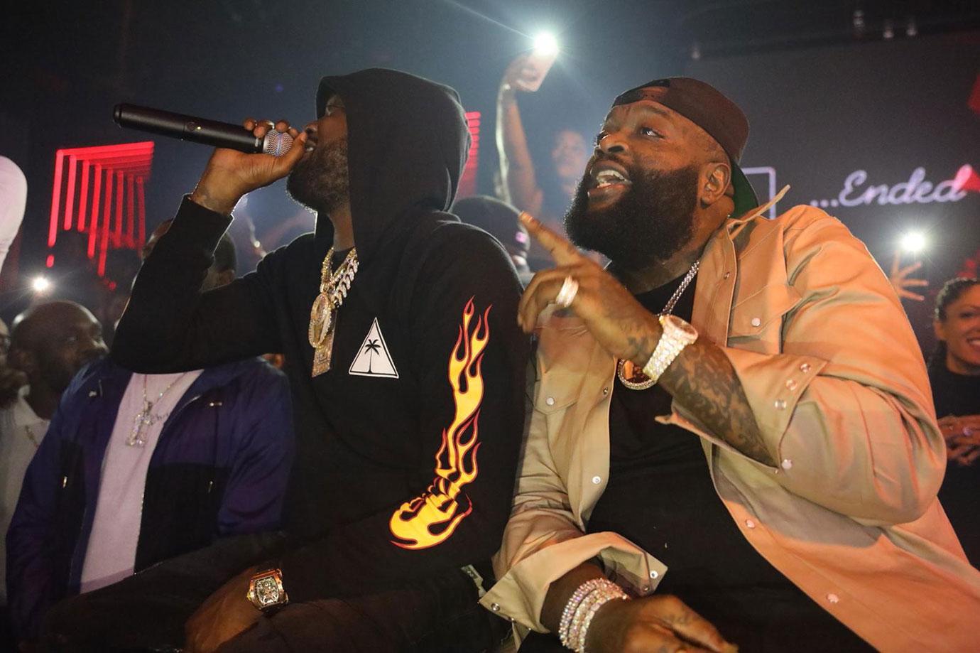 Rick Ross and Meek Mill at Rockwell