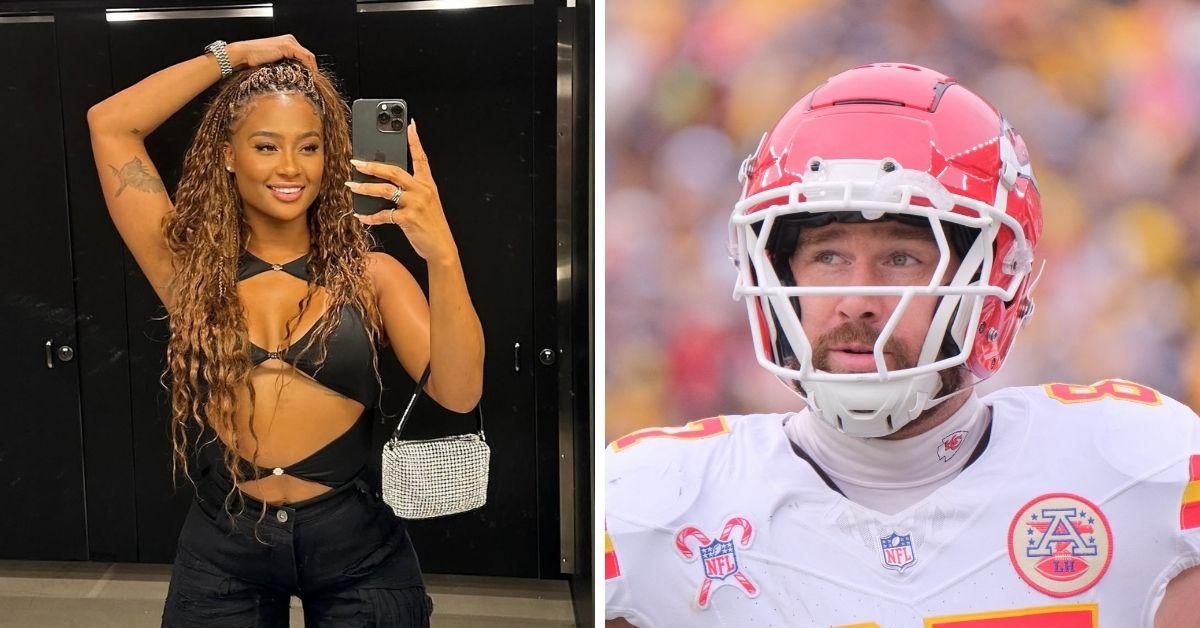 kayla nicole shaded ex travis kelce