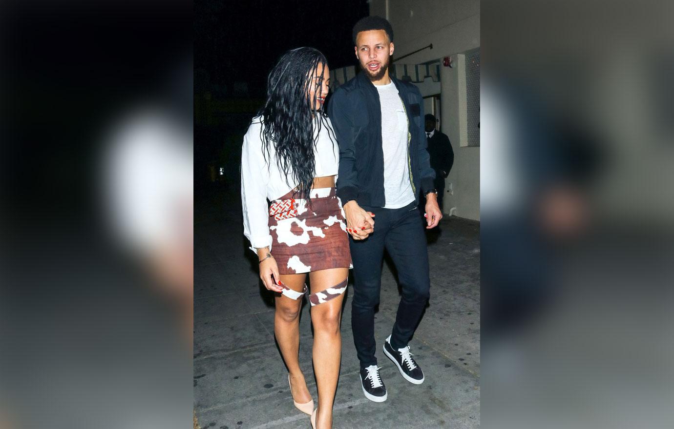 Ayesha & Steph Curry Enjoy A Romantic Date Night In LA