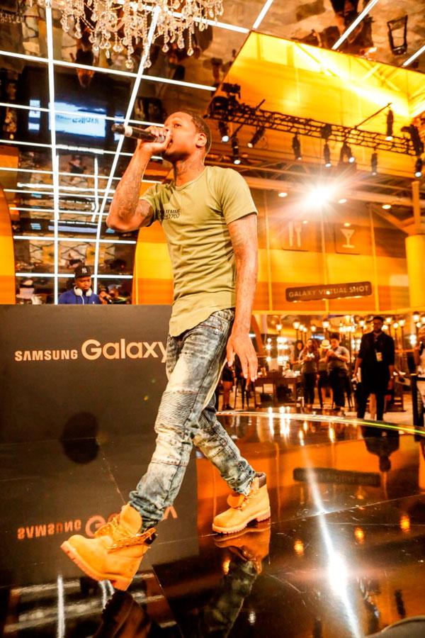 Lil Durk Samsung Performance during 2015 ESSENCE Festival