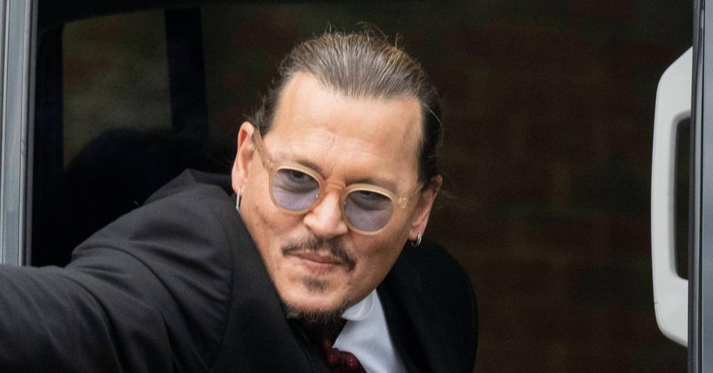 Johnny Depp's Security Team Can't Stop Laughing During Trial: Watch