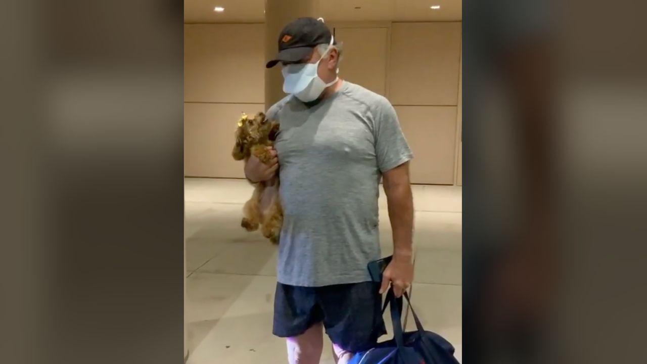 Photo of Ana Navarro revealed her husband struggled with a severe case of COVID-19 in October 2020.