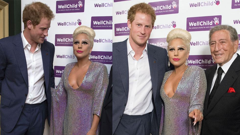 Prince harry checking out lady gaga 01