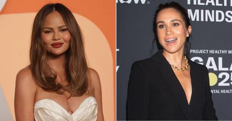 Photo of Chrissy Teigen and Meghan Markle