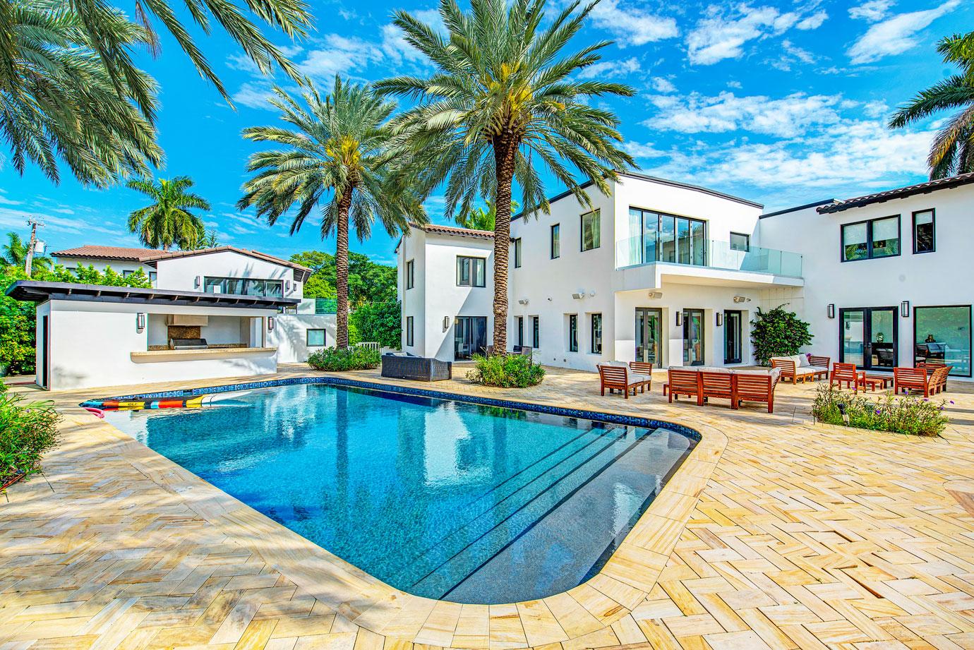 jennifer lopez ben affleck miami house rental mansion