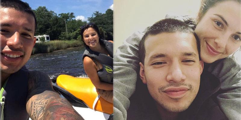 javi marroquin pregnant girlfriend lauren comeau anniversary pp