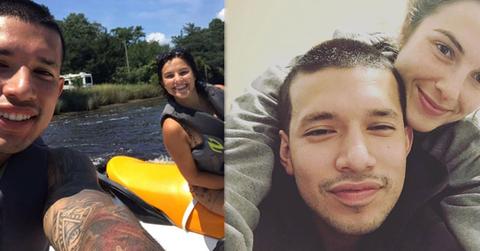 javi marroquin pregnant girlfriend lauren comeau anniversary pp