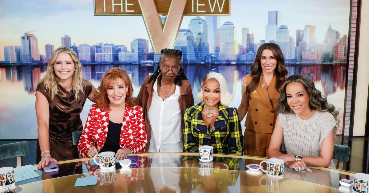 Image of 'The View' hit back at the low ratings claims, noting the show is up in viewership.