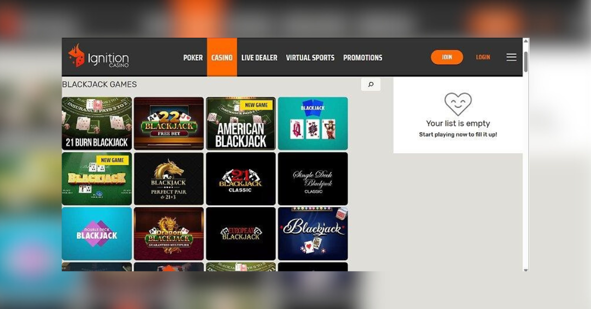 best online blackjack sties