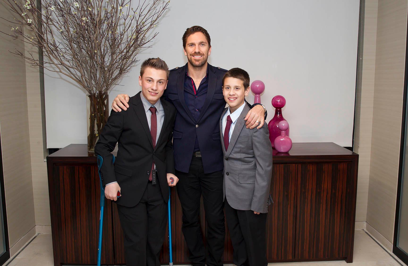 Henrik Lundqvist GDF Prom Fitting at Barneys