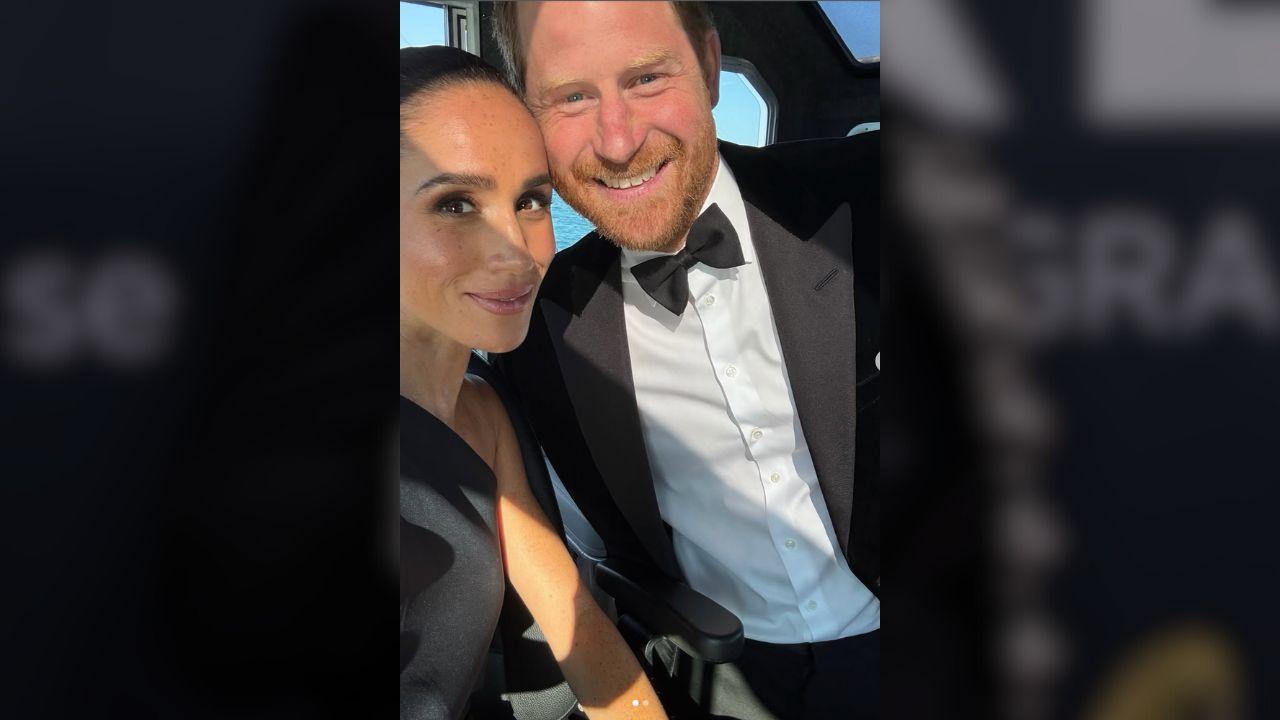 image of prince harry and meghan markle