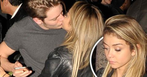 Sarah Hyland Makes Out With Mystery Man