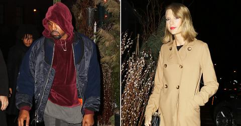 Taylor swift kanye west dinner new music