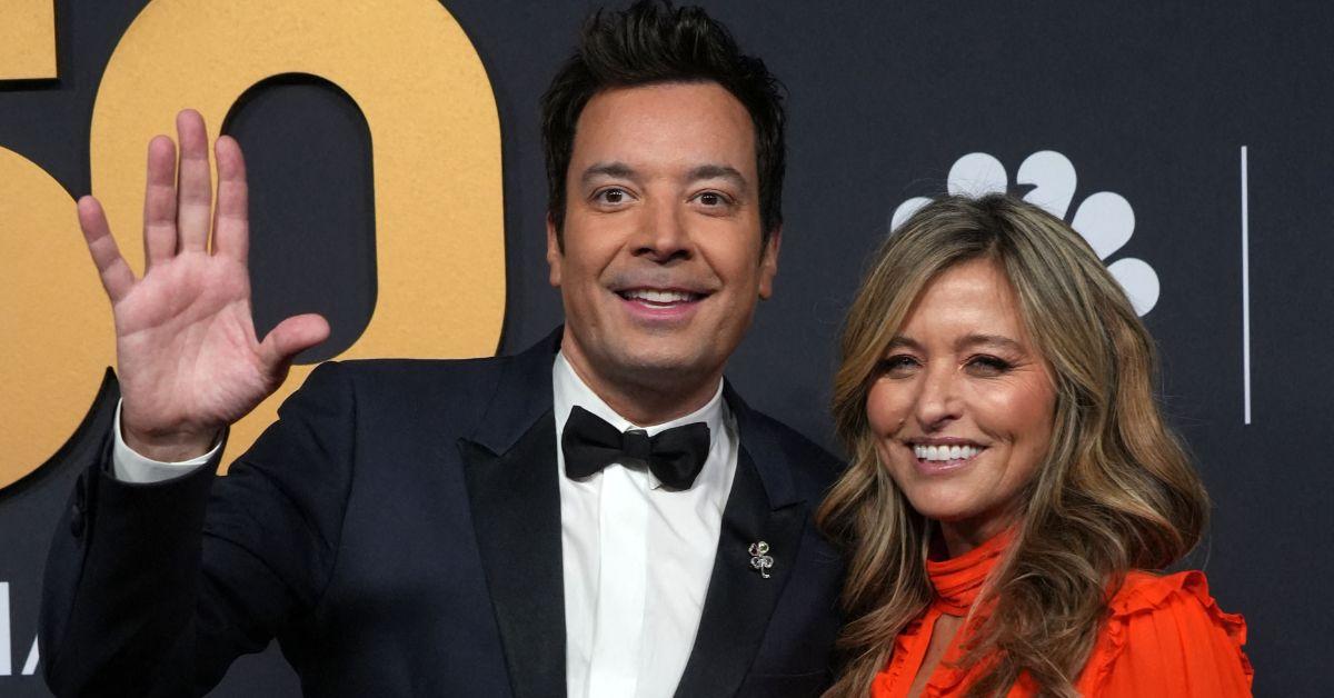 Photo of Jimmy Fallon and Nancy Juvonen