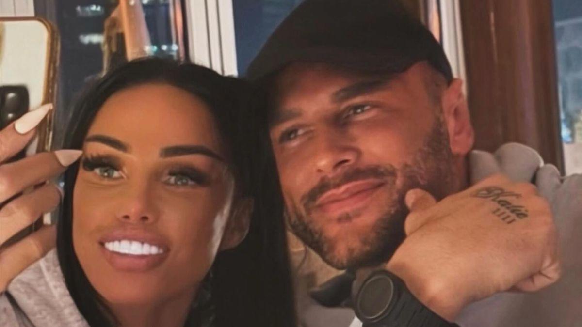 Photo of Katie Price and Lee Andrews.