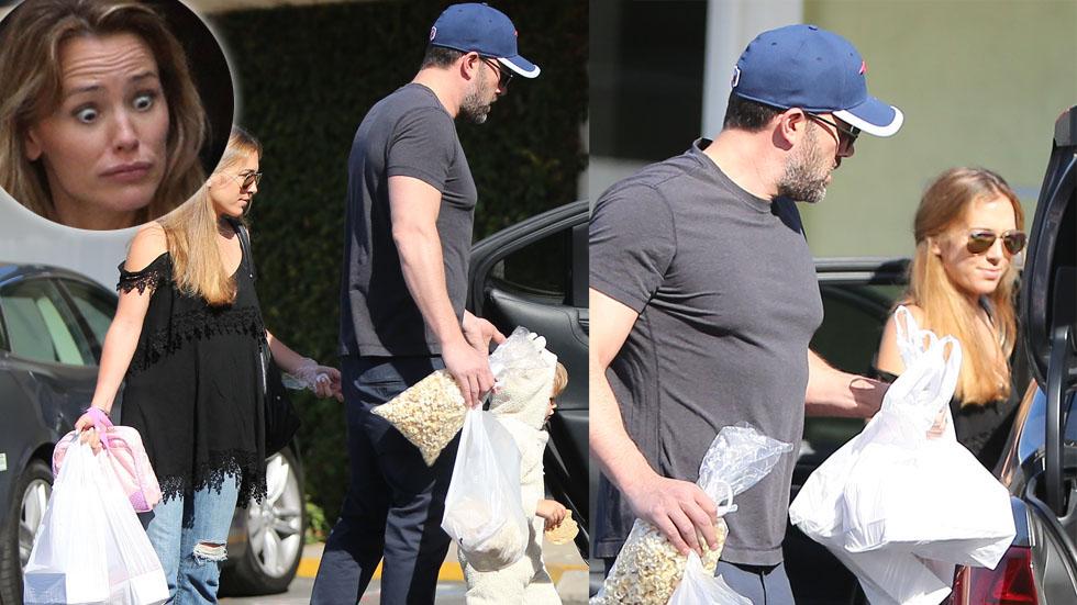 Ben Affleck Nanny Christine Ouzounian Flew On Jet With Actor & Tom