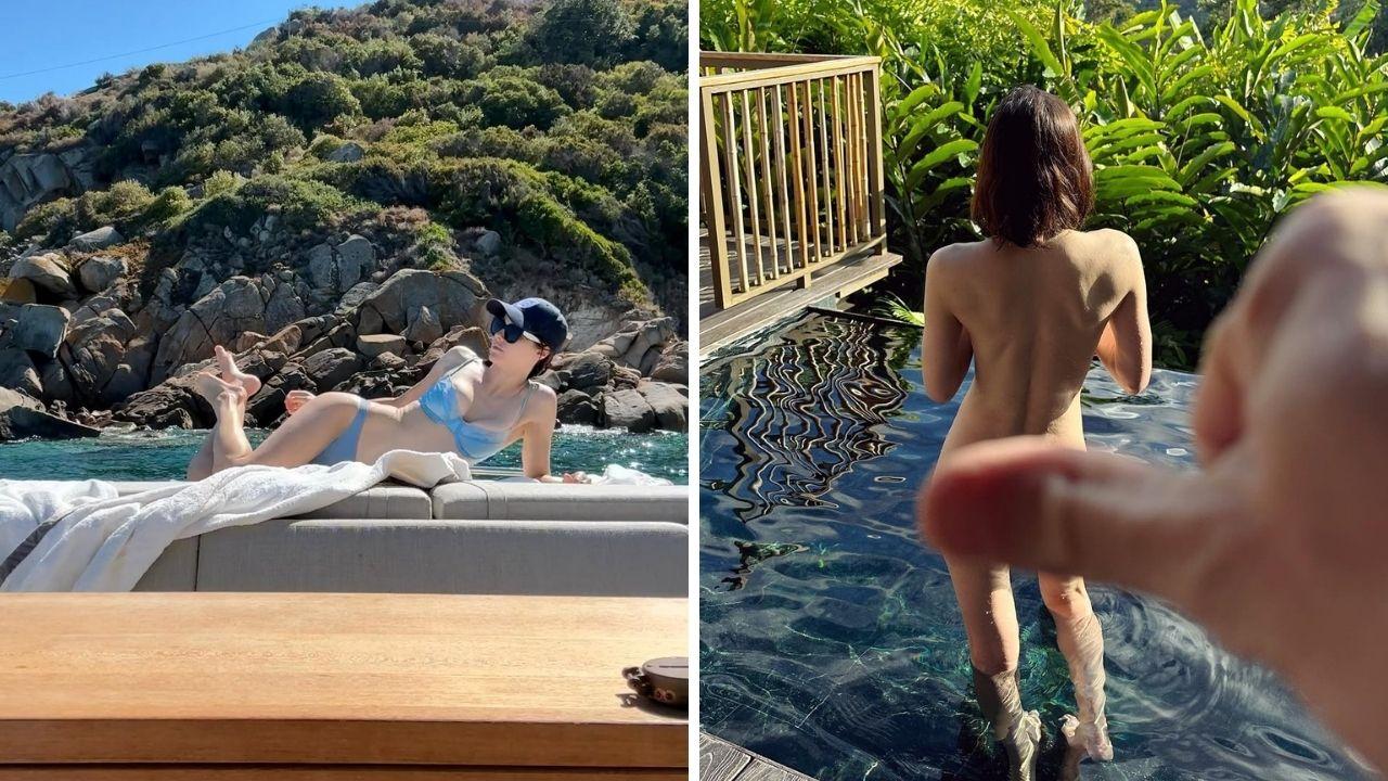 alexandra daddario hottest bikini moments photos