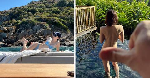 alexandra daddario hottest bikini moments photos