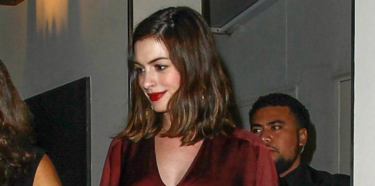 Anne hathaway baby bump photos hero