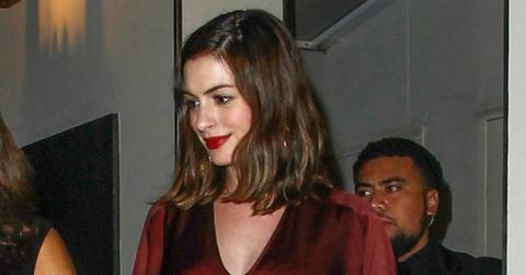Anne hathaway baby bump photos hero