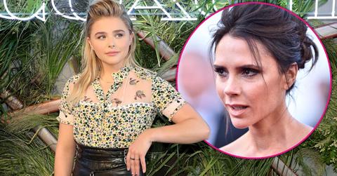 victoria beckham red carpet style chloe moretz dating brooklyn